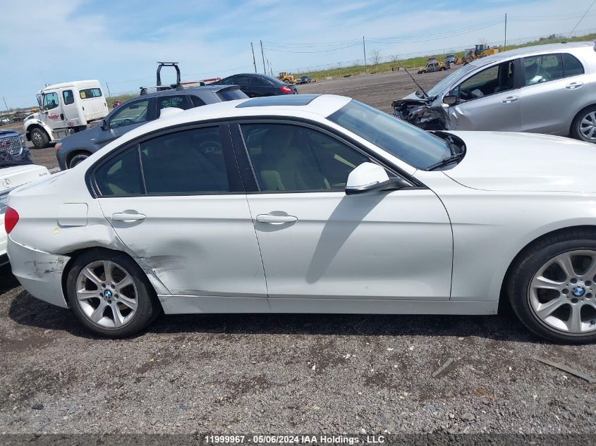 2012 BMW 3 Series VIN: WBA3B1C55CFX99681 Lot: 11999967