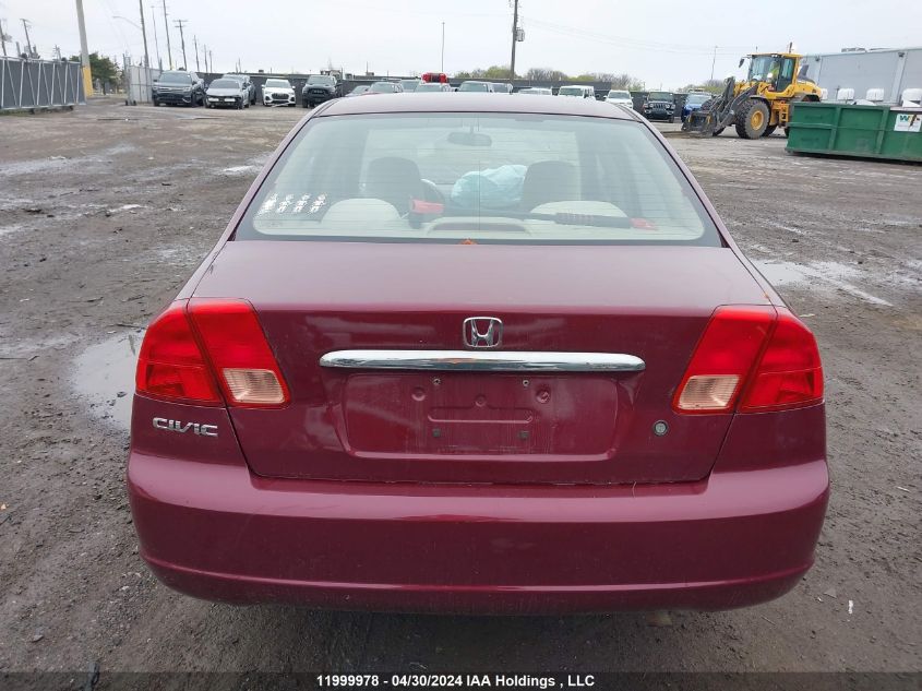 2002 Honda Civic Dx VIN: 2HGES16432H921659 Lot: 11999978