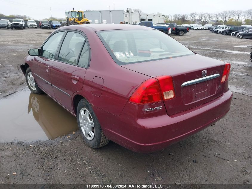 2002 Honda Civic Dx VIN: 2HGES16432H921659 Lot: 11999978