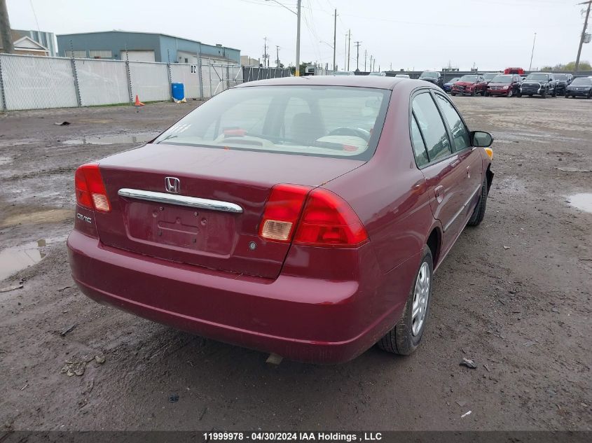 2002 Honda Civic Dx VIN: 2HGES16432H921659 Lot: 11999978