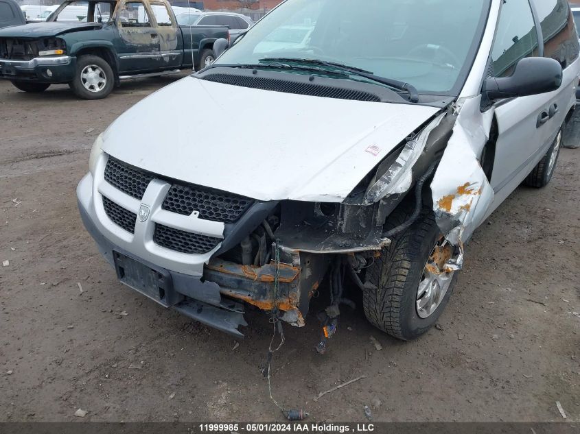 2004 Dodge Caravan Se VIN: 1D4GP25R34B550979 Lot: 11999985