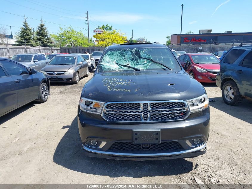 2014 Dodge Durango VIN: 1C4RDJEG8EC305050 Lot: 12000010