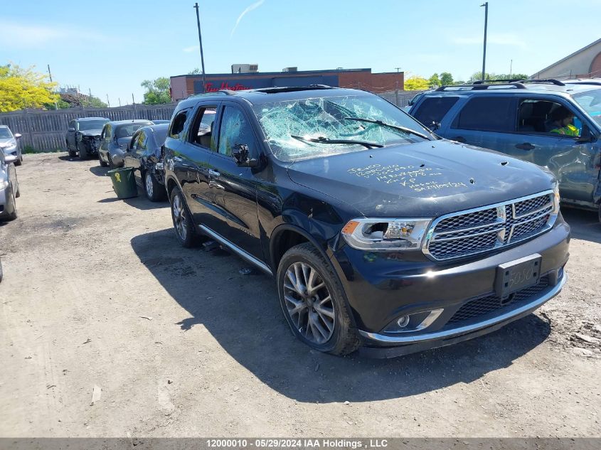 2014 Dodge Durango VIN: 1C4RDJEG8EC305050 Lot: 12000010