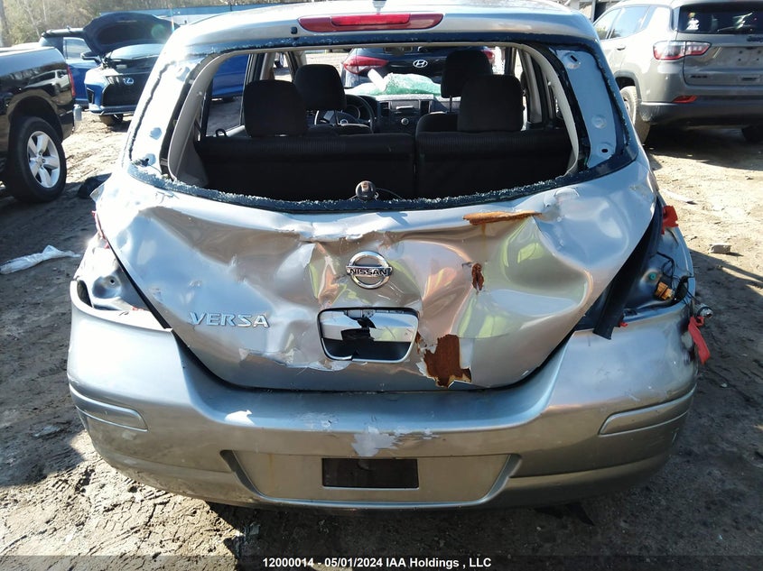 2012 Nissan Versa S/Sl VIN: 3N1BC1CP6CL359555 Lot: 12000014