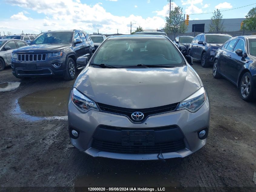 2014 Toyota Corolla L/Le/Le Pls/Prm/S/S Pls VIN: 2T1BURHE5EC032196 Lot: 12000020