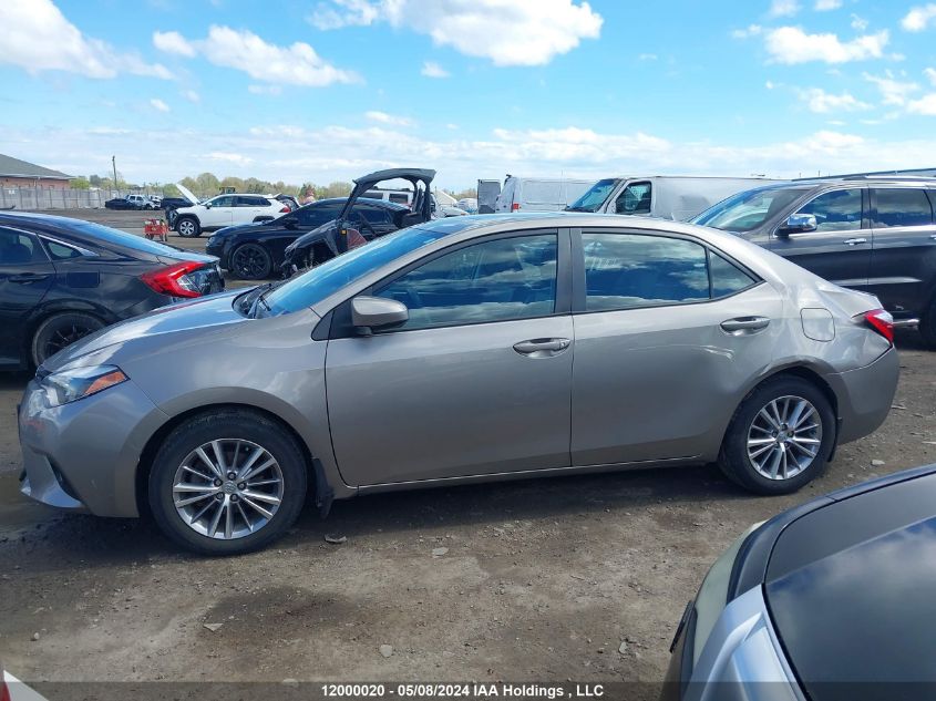 2014 Toyota Corolla L/Le/Le Pls/Prm/S/S Pls VIN: 2T1BURHE5EC032196 Lot: 12000020