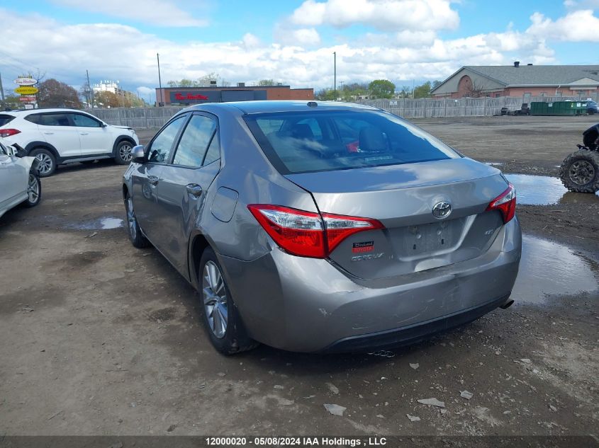 2014 Toyota Corolla L/Le/Le Pls/Prm/S/S Pls VIN: 2T1BURHE5EC032196 Lot: 12000020