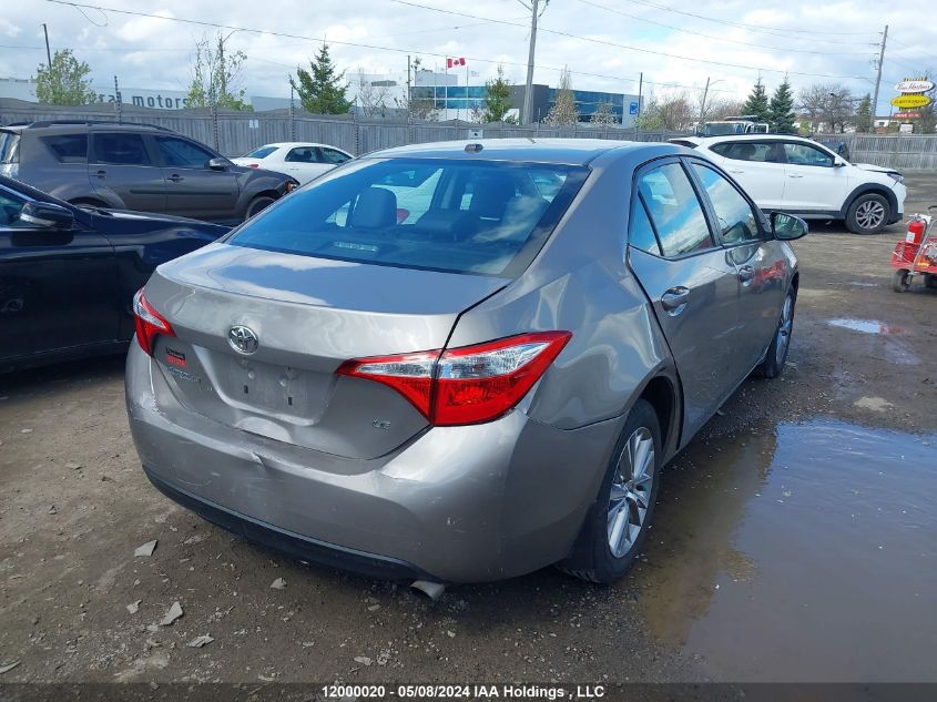 2014 Toyota Corolla L/Le/Le Pls/Prm/S/S Pls VIN: 2T1BURHE5EC032196 Lot: 12000020