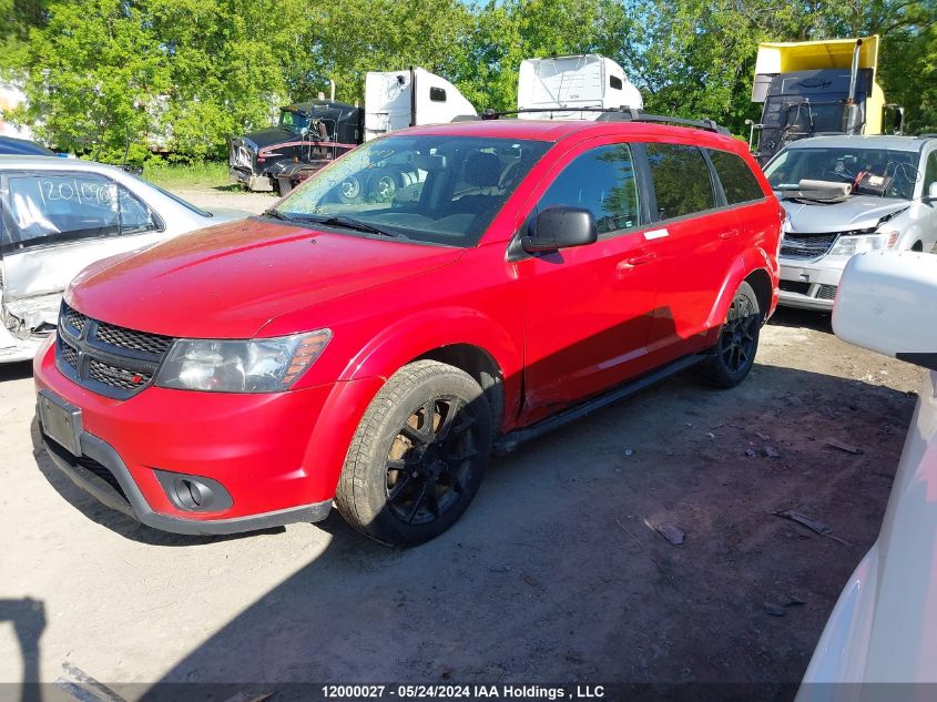 2016 Dodge Journey Sxt/Limited VIN: 3C4PDCCG3GT177328 Lot: 12000027