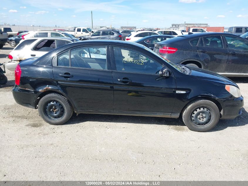 2007 Hyundai Accent VIN: KMHCN45C57U133554 Lot: 12000028