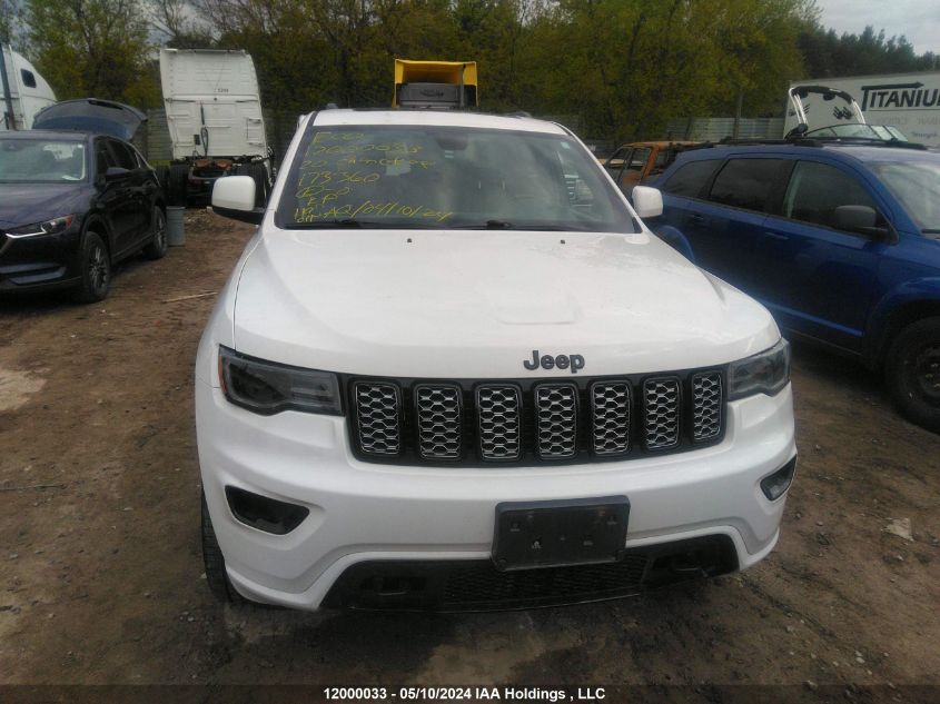 2020 Jeep Grand Cherokee Laredo VIN: 1C4RJFAG7LC173360 Lot: 12000033