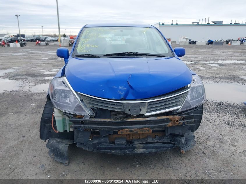 2009 Nissan Versa VIN: 3N1BC13E09L457729 Lot: 12000036