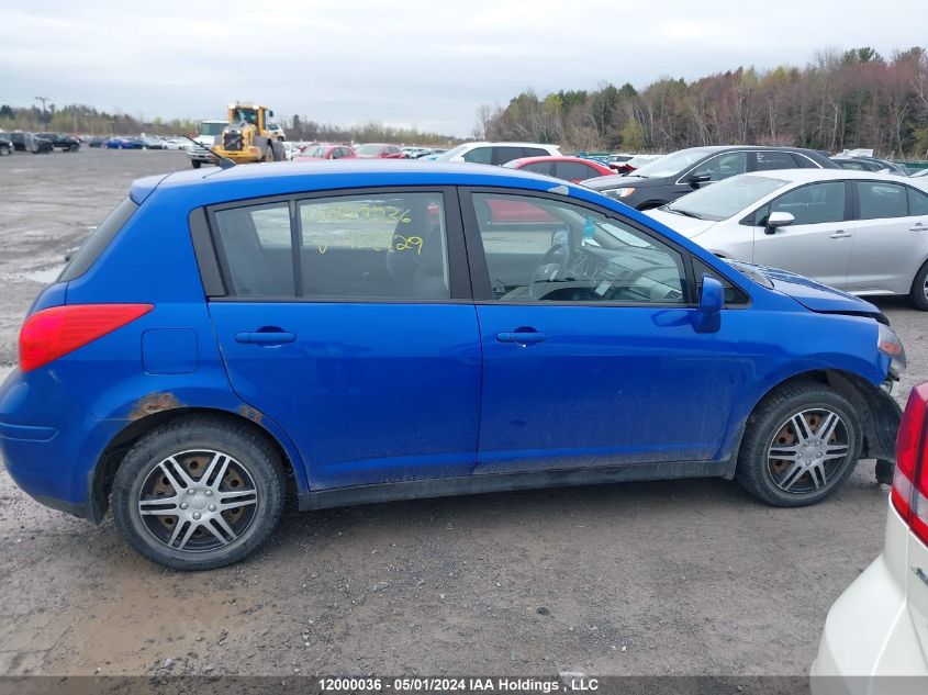 2009 Nissan Versa VIN: 3N1BC13E09L457729 Lot: 12000036