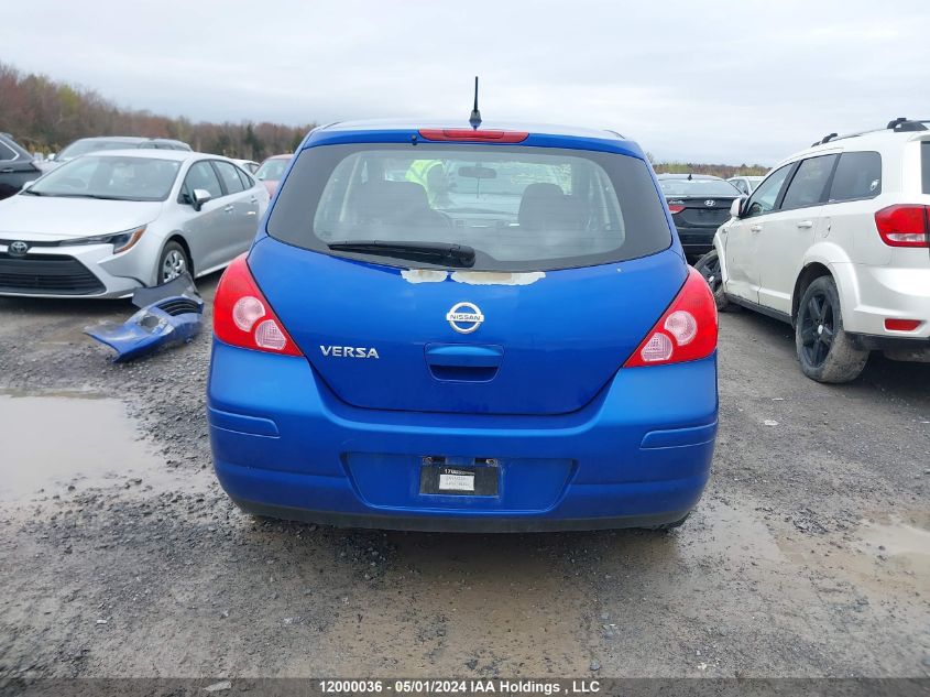 2009 Nissan Versa VIN: 3N1BC13E09L457729 Lot: 12000036