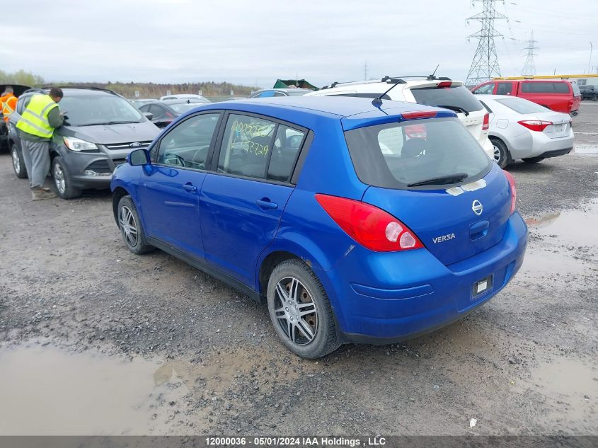 2009 Nissan Versa VIN: 3N1BC13E09L457729 Lot: 12000036