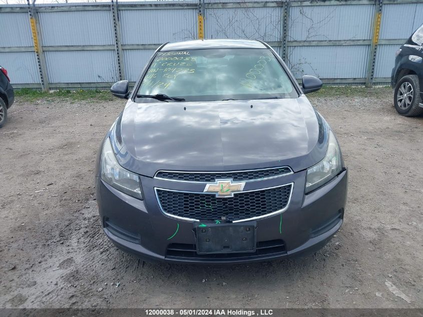 2011 Chevrolet Cruze VIN: 1G1PF5S94B7104273 Lot: 12000038