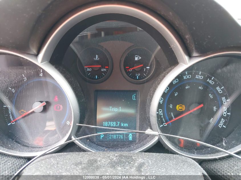 2011 Chevrolet Cruze VIN: 1G1PF5S94B7104273 Lot: 12000038