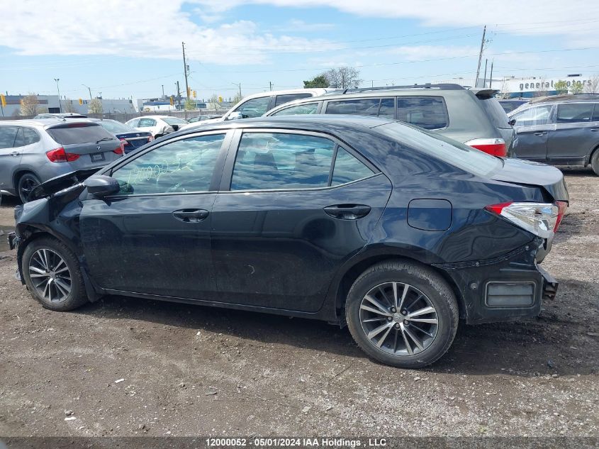 2018 Toyota Corolla Le VIN: 2T1BURHE7JC124467 Lot: 12000052