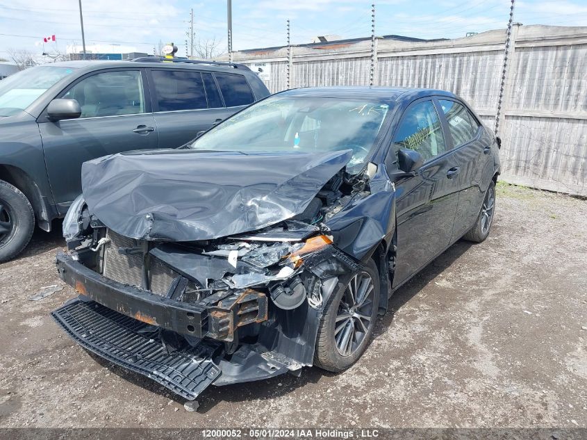 2018 Toyota Corolla Le VIN: 2T1BURHE7JC124467 Lot: 12000052