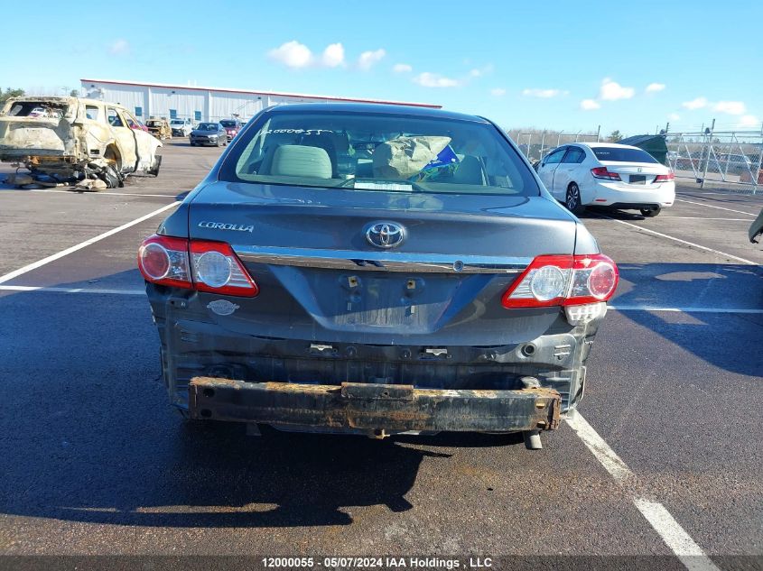 2011 Toyota Corolla Le VIN: 2T1BU4EEXBC579094 Lot: 12000055