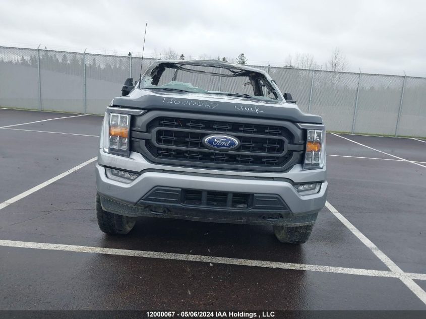 2022 Ford F150 Supercrew VIN: 1FTFW1E80NFC41803 Lot: 12000067