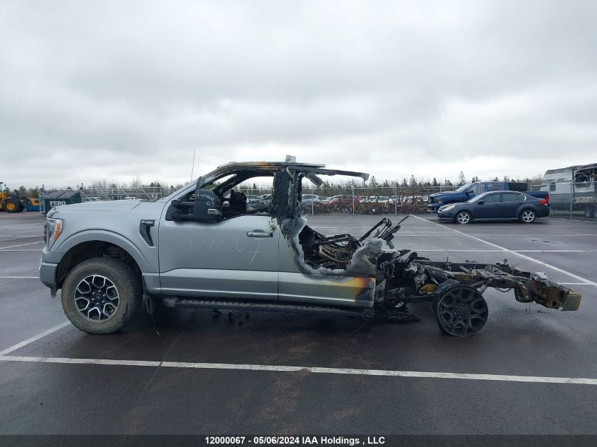 2022 Ford F150 Supercrew VIN: 1FTFW1E80NFC41803 Lot: 12000067