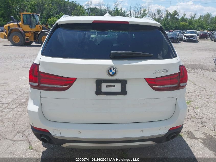 2016 BMW X5 xDrive35I VIN: 5UXKR0C58G0U48212 Lot: 12000074