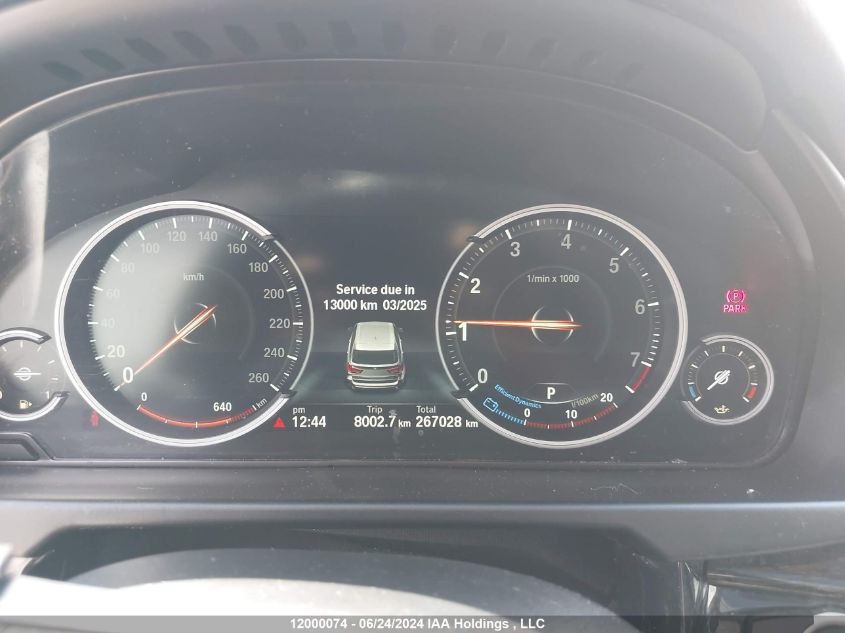 2016 BMW X5 xDrive35I VIN: 5UXKR0C58G0U48212 Lot: 12000074