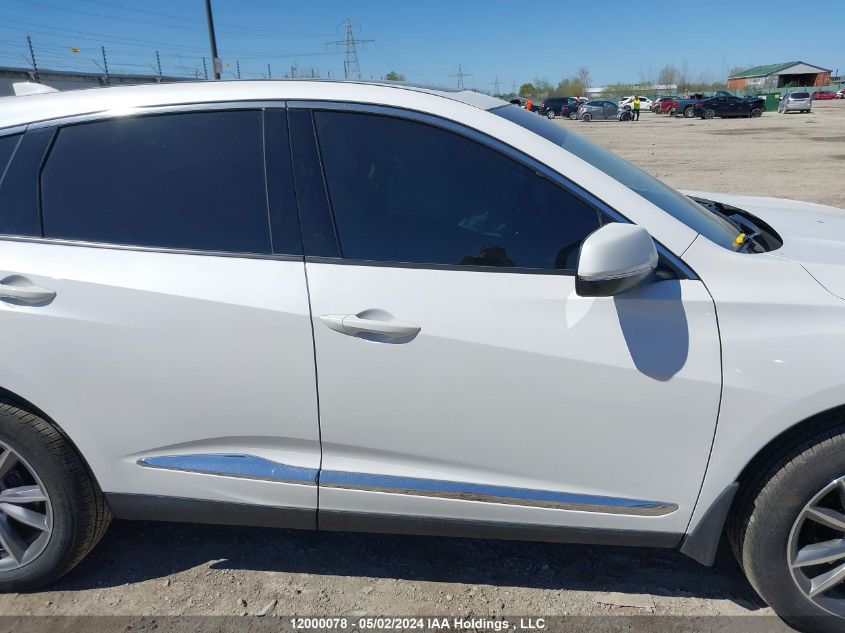 2022 Acura Rdx VIN: 5J8TC2H57NL804240 Lot: 12000078