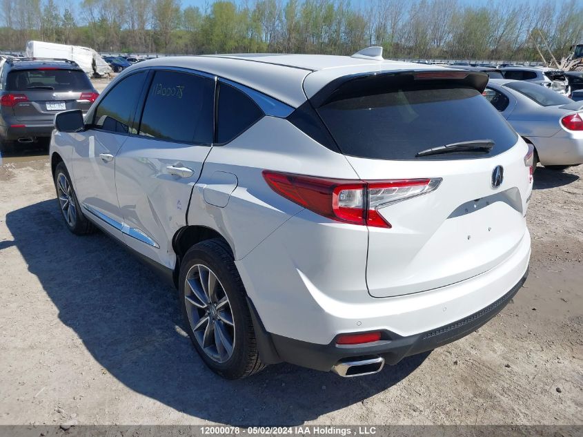 2022 Acura Rdx VIN: 5J8TC2H57NL804240 Lot: 12000078