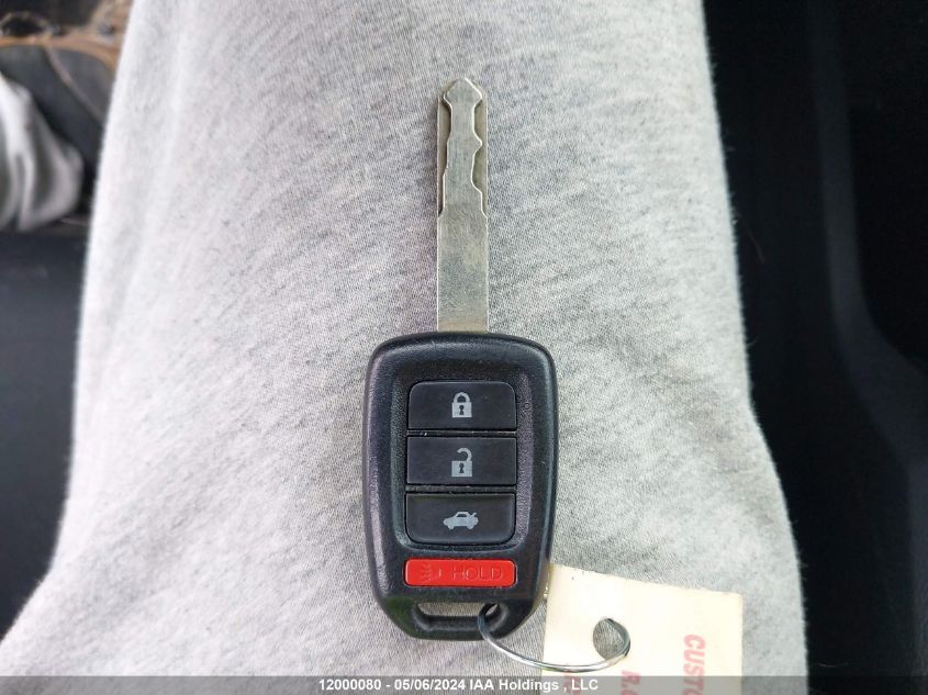 2019 Honda Civic VIN: 2HGFC2F53KH007234 Lot: 12000080