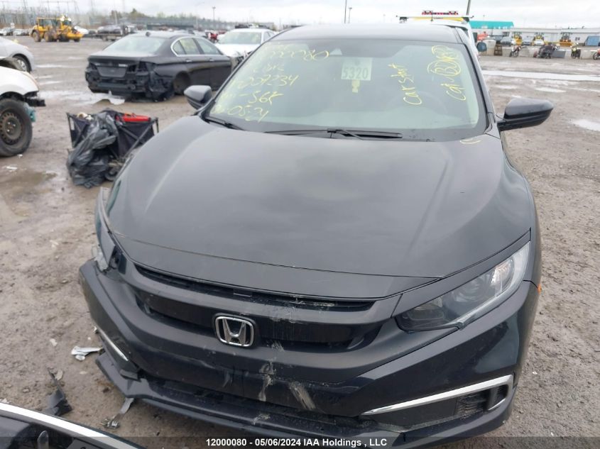 2019 Honda Civic VIN: 2HGFC2F53KH007234 Lot: 12000080