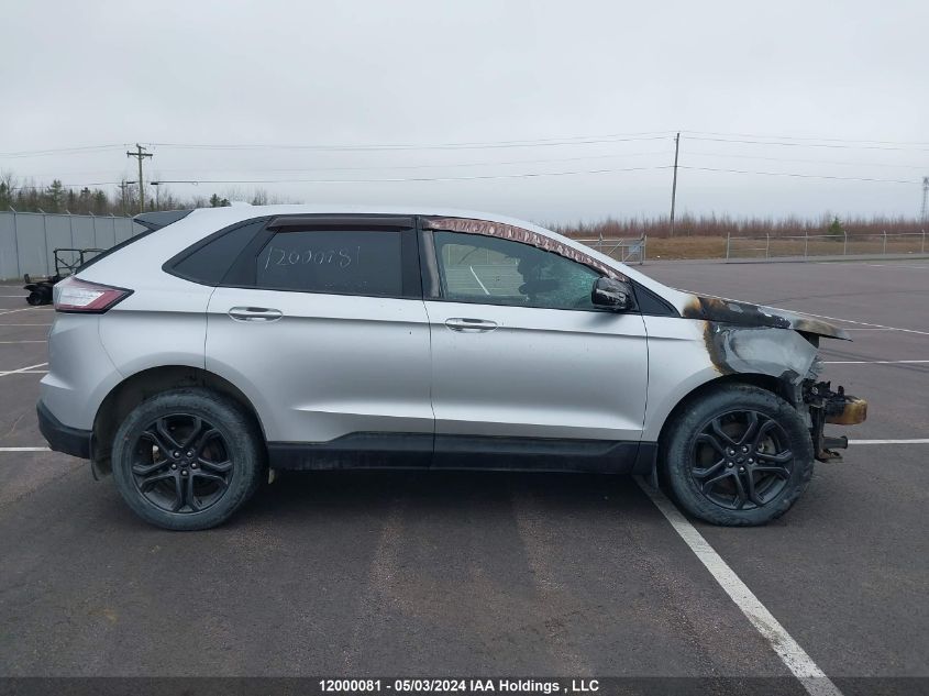 2018 Ford Edge Sel VIN: 2FMPK4J93JBC33766 Lot: 12000081