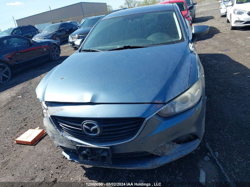 2014 Mazda Mazda6 VIN: JM1GJ1V51E1100034 Lot: 12000090