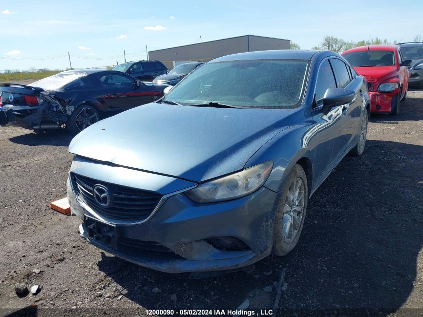 2014 Mazda Mazda6 VIN: JM1GJ1V51E1100034 Lot: 12000090