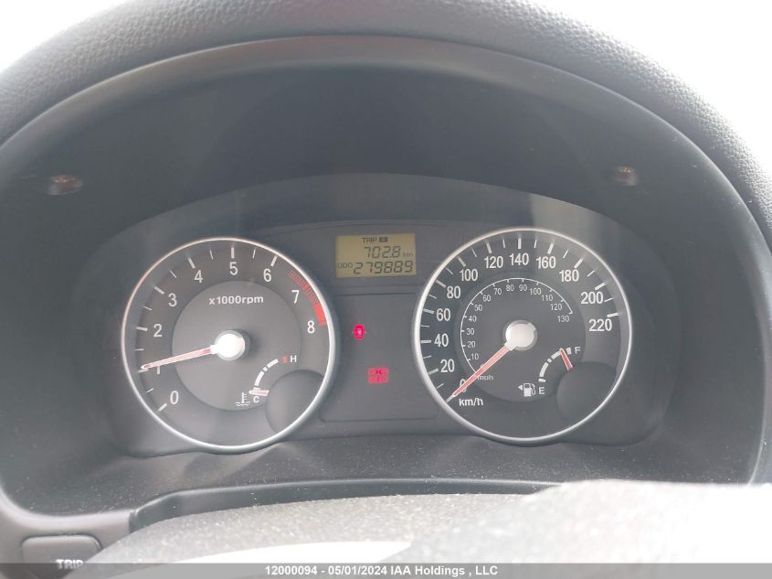 2009 Hyundai Accent VIN: KMHCN35C49U143005 Lot: 12000094