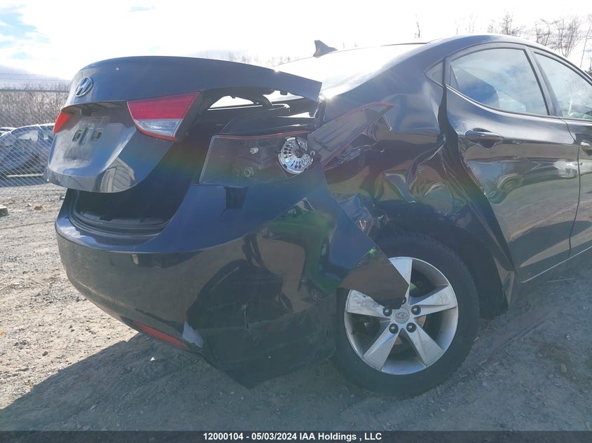 2013 Hyundai Elantra Gls VIN: 5NPDH4AE7DH297689 Lot: 12000104