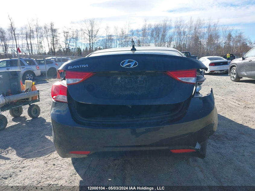 2013 Hyundai Elantra Gls VIN: 5NPDH4AE7DH297689 Lot: 12000104