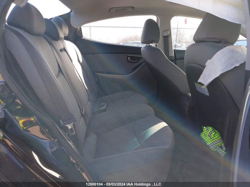 2013 Hyundai Elantra Gls VIN: 5NPDH4AE7DH297689 Lot: 12000104