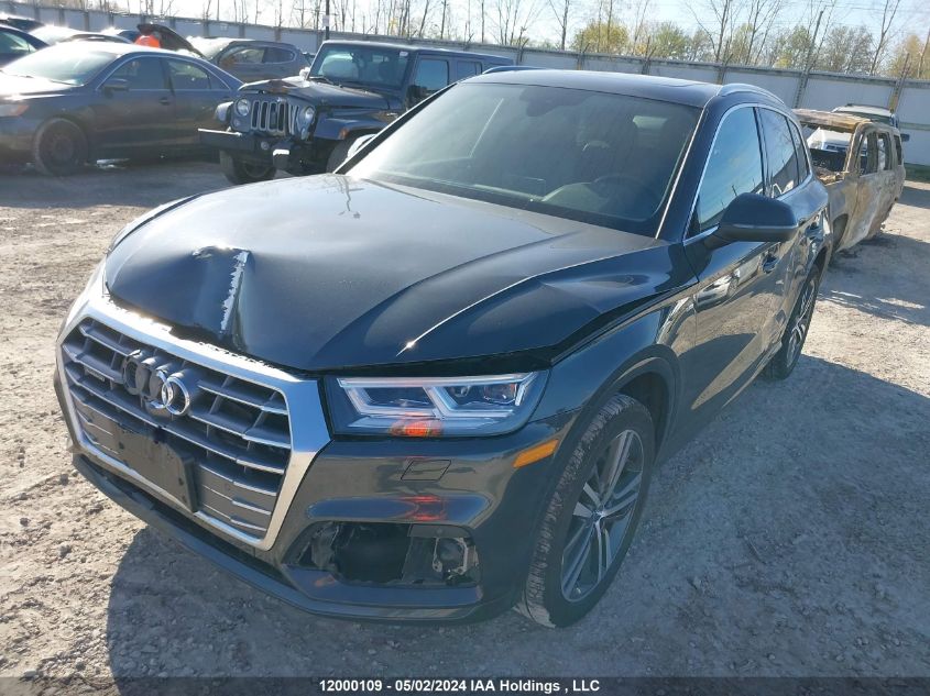 2019 Audi Q5 Technik S-Line VIN: WA1FNAFY9K2062920 Lot: 12000109