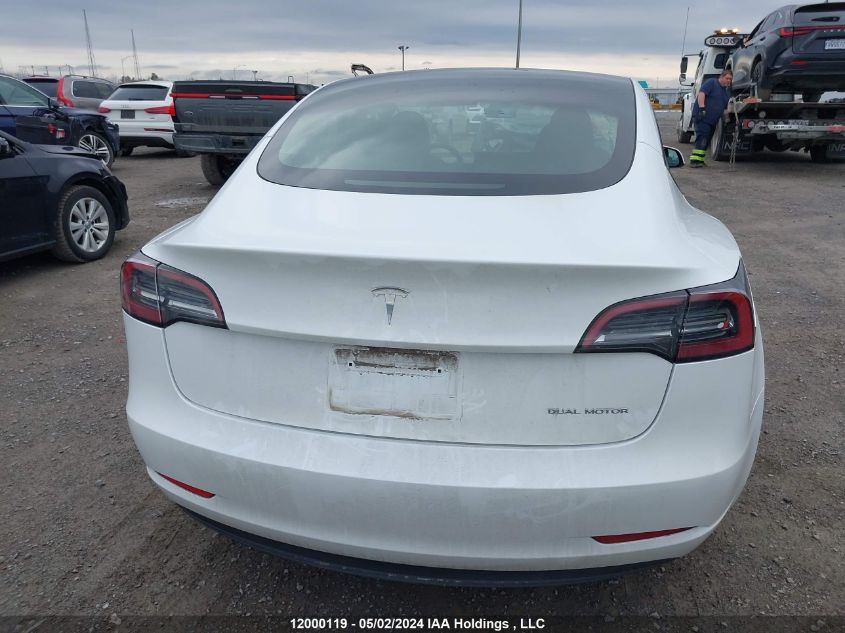 2023 Tesla Model 3 VIN: LRW3E1EB4PC850329 Lot: 12000119