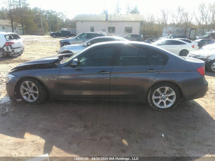 2012 BMW 3 Series VIN: WBA3B1C58CFX99576 Lot: 12000120