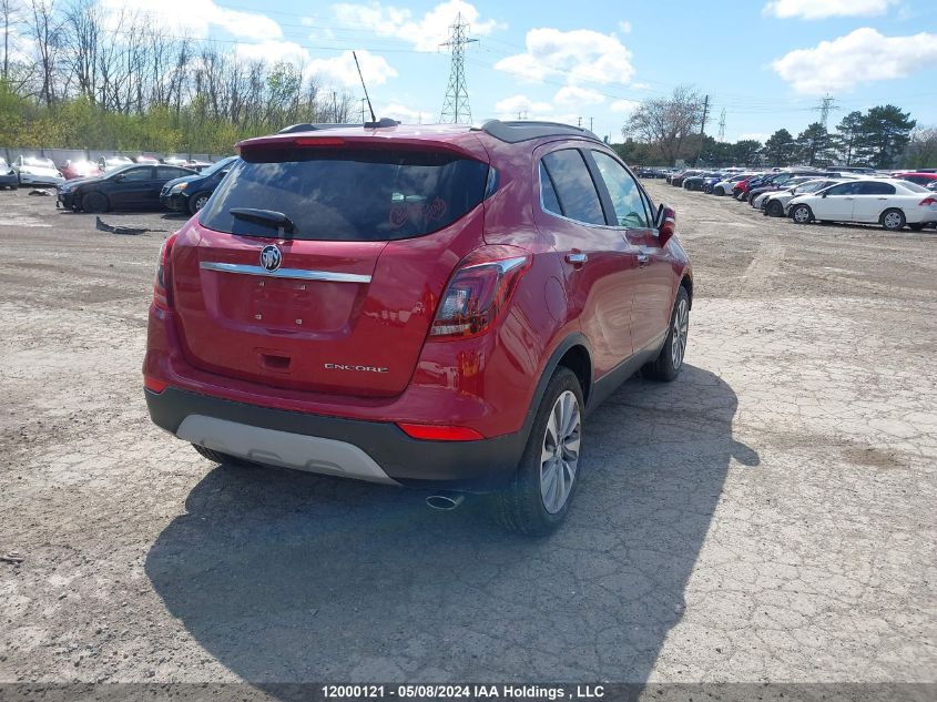 2019 Buick Encore VIN: KL4CJASB5KB902367 Lot: 12000121