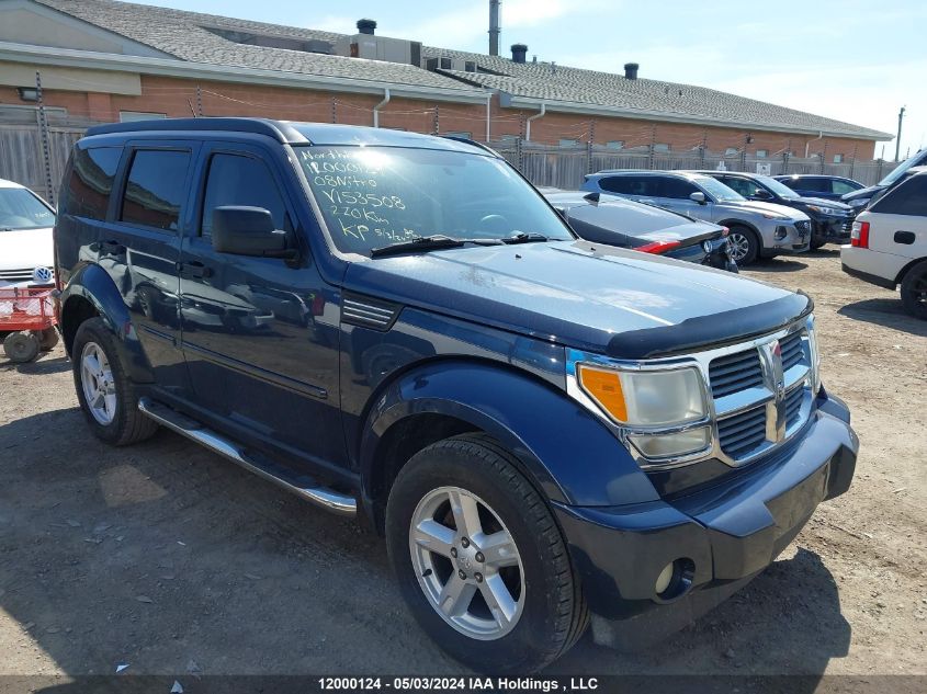 2008 Dodge Nitro Se/Sxt VIN: 1D8GU28K08W153508 Lot: 12000124