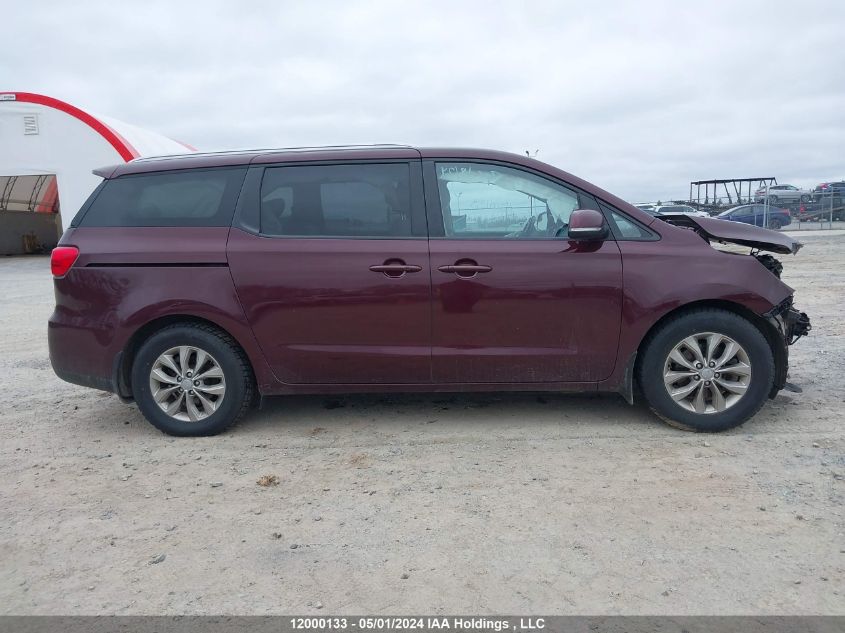 2019 Kia Sedona VIN: KNDMB5C11K6501282 Lot: 12000133