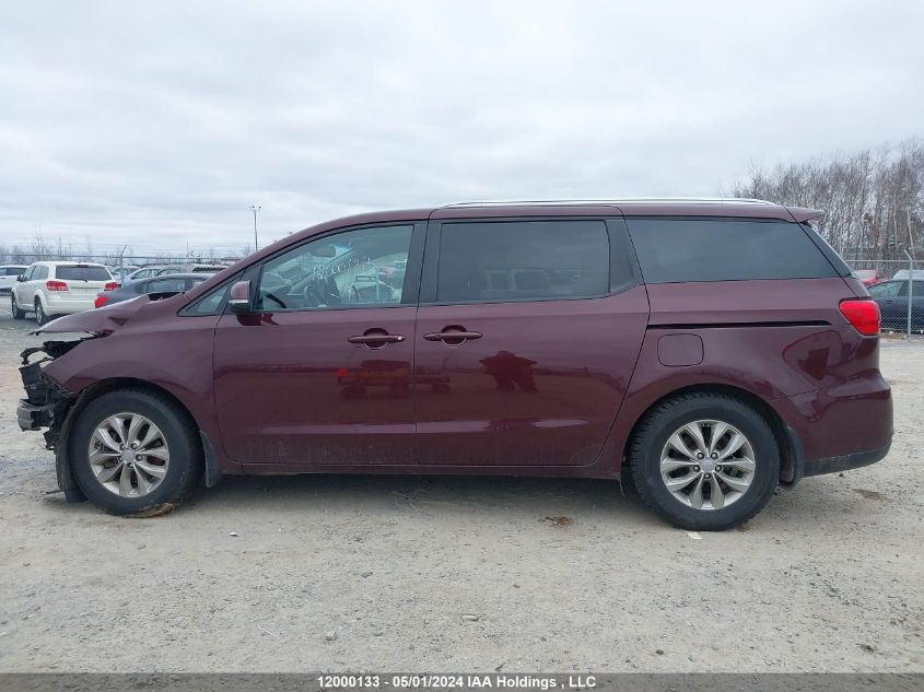 2019 Kia Sedona VIN: KNDMB5C11K6501282 Lot: 12000133