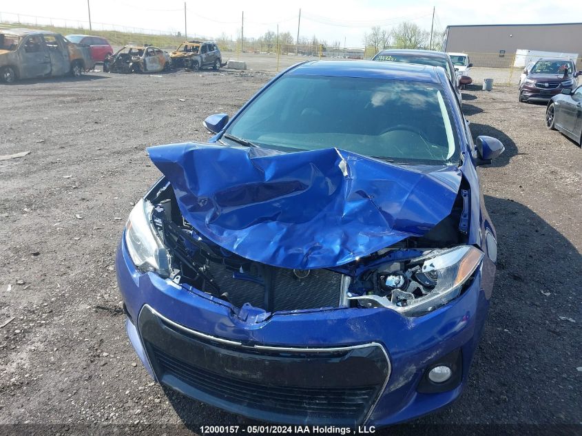 2016 Toyota Corolla Le VIN: 2T1BURHE5GC490386 Lot: 12000157