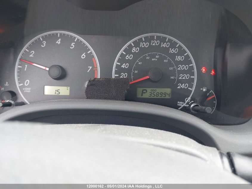 2010 Toyota Corolla S/Le/Xle VIN: 2T1BU4EEXAC400616 Lot: 12000162