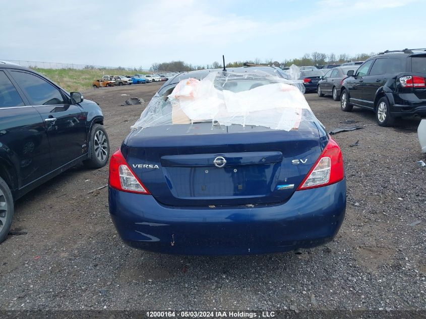 2012 Nissan Versa 1.6 Sv VIN: 3N1CN7AP2CL881474 Lot: 12000164