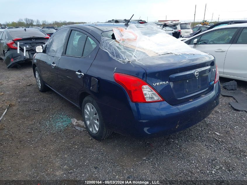 2012 Nissan Versa 1.6 Sv VIN: 3N1CN7AP2CL881474 Lot: 12000164